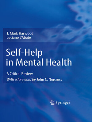 cover image of Self-Help in Mental Health
